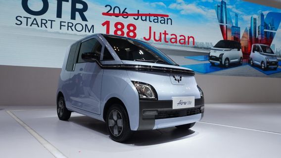 五菱推出了Air ev Lite,准备以低于2000万印尼盾的价格与Seres E1竞争