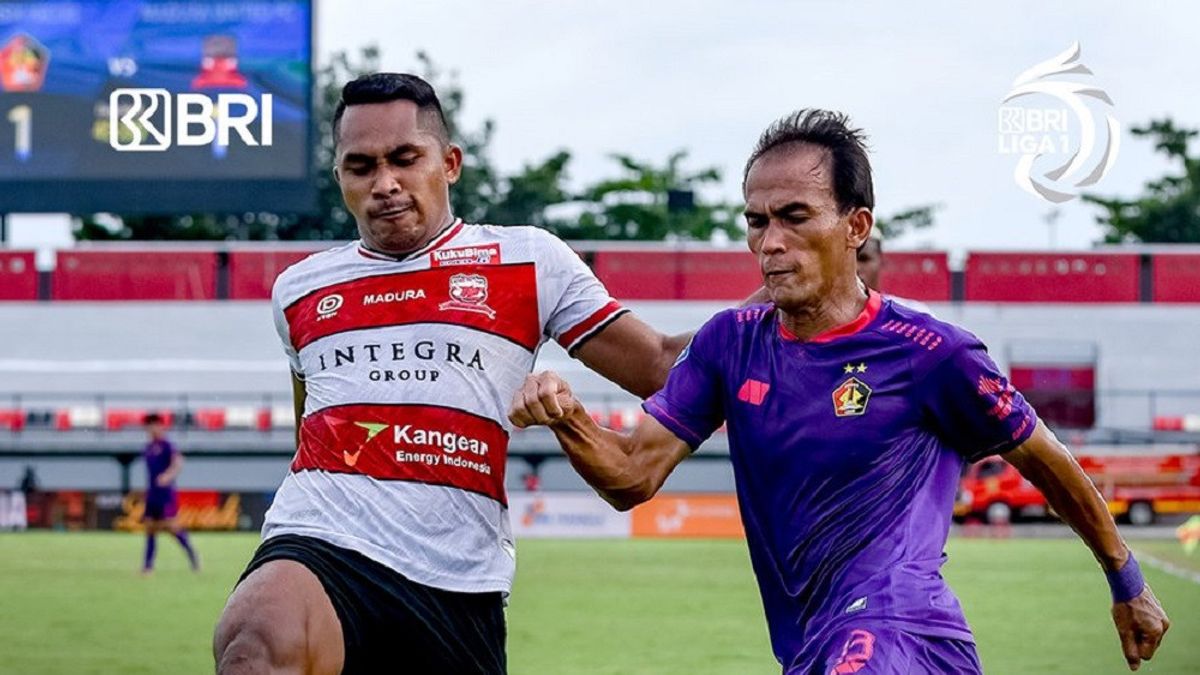 Hasil Liga 1: Persik Kediri Imbangi Madura United 2-2 dalam Laga di Bali