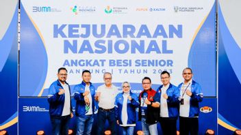 Presenting National Athletes, Pupuk Indonesia Supports Senior Weightlifting National Championships In Bandung