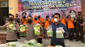 The Banten Police's Narcotics Directorate And The Pandeglang Police Of The Republic Of Indonesia Failed Attempts To Smuggle 23 Kilograms Of Methamphetamine In Fishing Boats