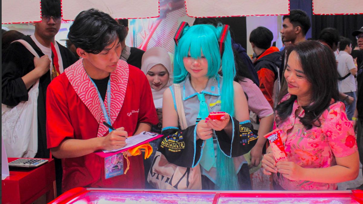 Festival Budaya Pop Jepang Ramaikan Ibu Kota, 10.000 Es Krim Yogurt Dibagikan Gratis di AFA 2025