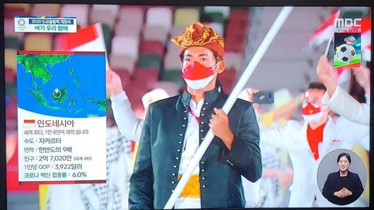 Saat Stasiun Televisi Korea Selatan Mengolok-olok Indonesia di Acara Pembukaan Olimpiade Tokyo 2020 