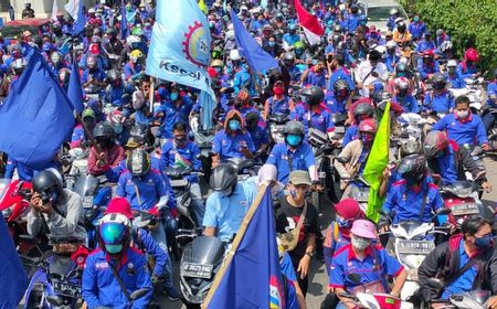 Massa Buruh Demo di Daerah, KSPI Jamin Tak akan ke DPR