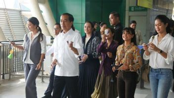 Setelah Depok, Giliran Para Artis Diajak Jokowi Jajal LRT dari Bekasi ke Jakarta