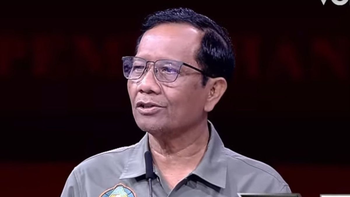 Mahfud MD Singgung Subsidy forupuk increased but farmers and land increased縮小