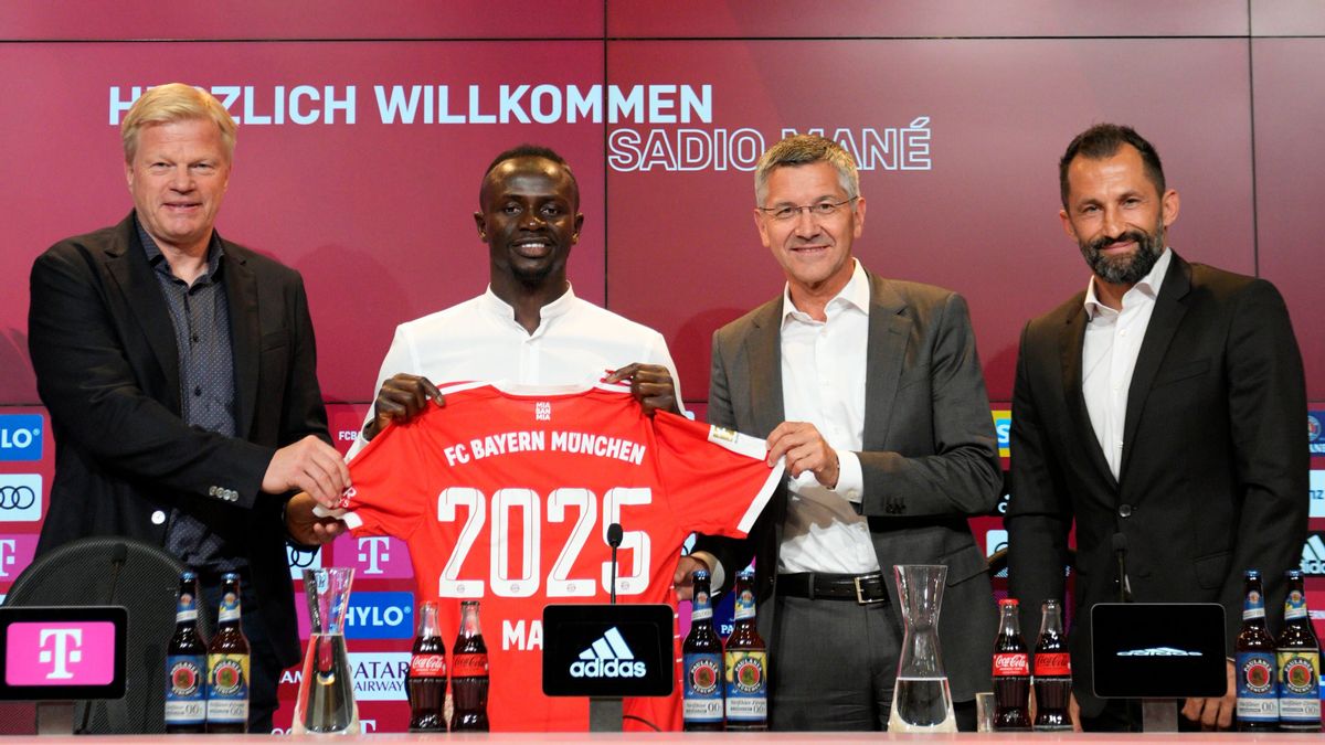 正式加入拜仁慕尼黑直到2025年，萨迪奥·马内：我爱挑战