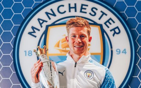 Selamat! De Bruyne Jadi Pemain Terbaik Versi PFA Dua Kali Beruntun