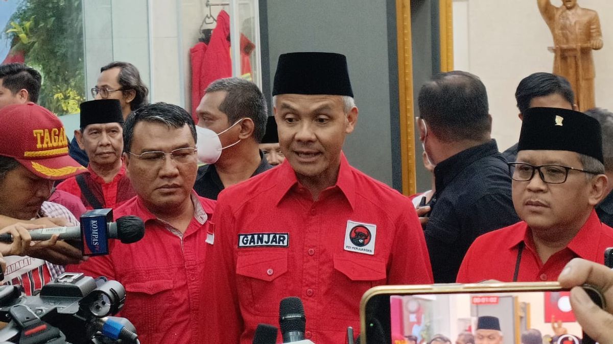 Tekat dan Semangat Ganjar Pranowo Bawa Partai Menangi Pemilu Membara di Konsolidasi DPD PDIP Jawa Timur