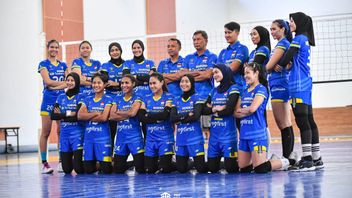 インドネシア女子バレーボールチーム、ビディック・ティテルがタイのASEANグランプリ招へい大会で優勝