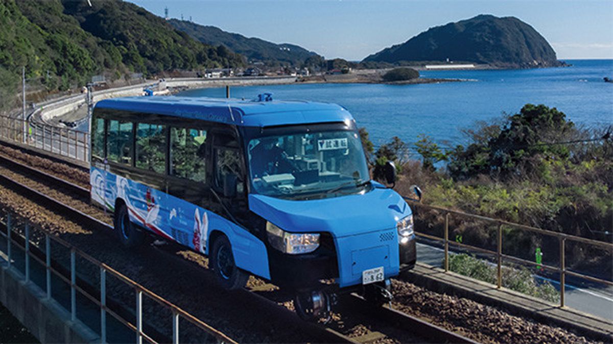 DMV، حافلة السكك الحديدية، اليابان الجواب على مدينة الشيخوخة