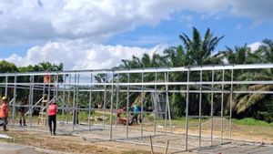 BNPB Bangun 44 Unit Rumah Huntara di Tamiang Hulu Aceh Tamiang