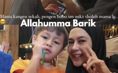 Paula Verhoeven Mendadak Curhat Kangen Tidur Bareng Anak di Tengah Proses Cerai dengan Baim Wong