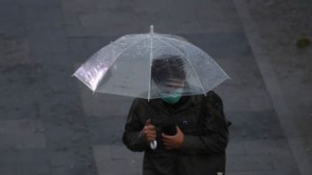 BMKG预测,整个雅加达地区将在白天降雨