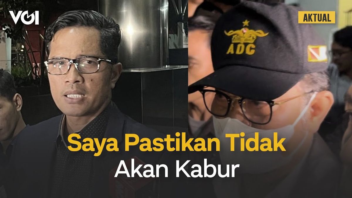 VIDEO: Syahrul Yasin Limpo Was Forcibly Picked Up By The KPK, This Is What Febri Diansyah Said