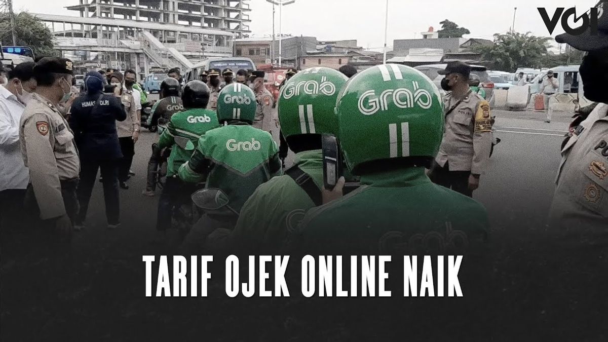 VIDEO: Online Motorcycle Taxi Tariff, Here's What Drivers Say