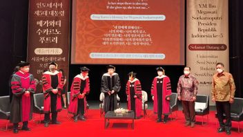 Berani Promosikan Seni-Budaya Jadi Alasan Seoul Institute of The Arts Beri Gelar Profesor Tertinggi ke Megawati