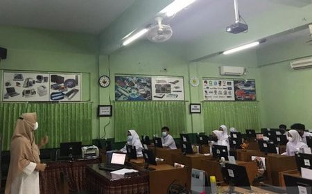 Di SMK Ini, Ruang Ganti Baju Disiapkan Jelang Belajar Tatap Muka