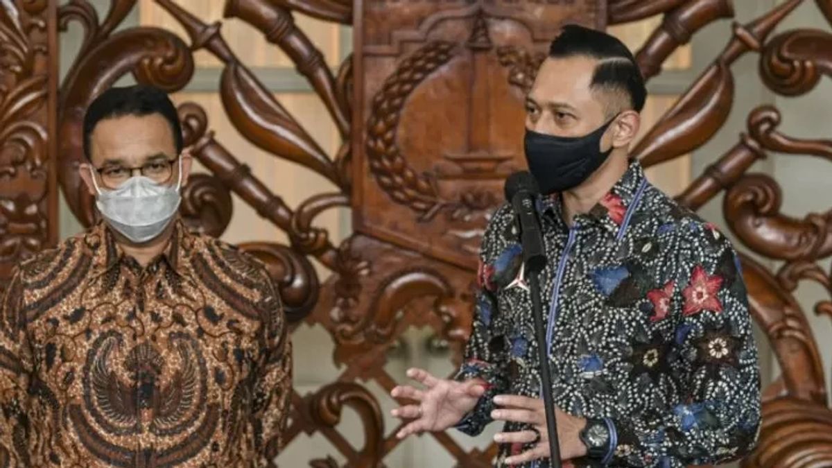 الديمقراطيون في DKI يريدون من Anies-AHY المضي قدما في الانتخابات الرئاسية لعام 2024