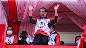 Pon Et Peparnas XVI 2021 Titre à Succès, Jokowi Révèle Son Cœur Aux Papous