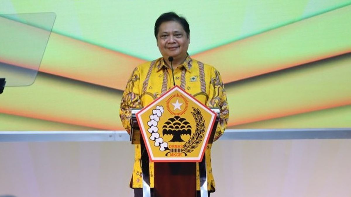 Pas Jokowi, MKGR Golkar Prendra Airlangga Hartarto Dans L’élection Présidentielle De 2024