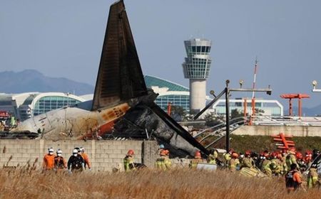 Damkar Jeolla Sebut 2 dari 181 Penumpang Jeju Air Berhasil Diselamatkan