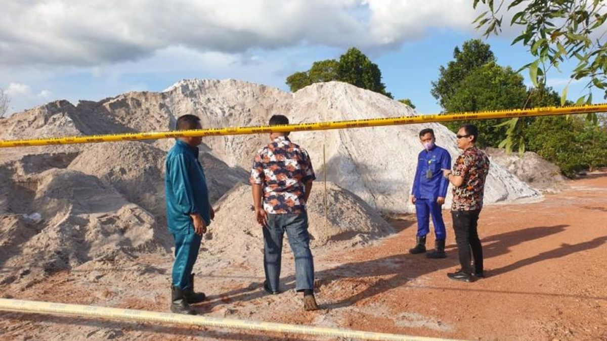 Police Unload Illegal Sand Mines In Batam