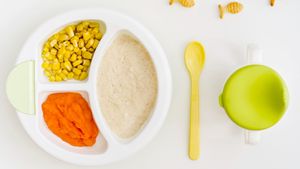 Bunda Jangan Salah, Ketahui Porsi Makan Bayi 6 Bulan agar Berat Badan Seimbang