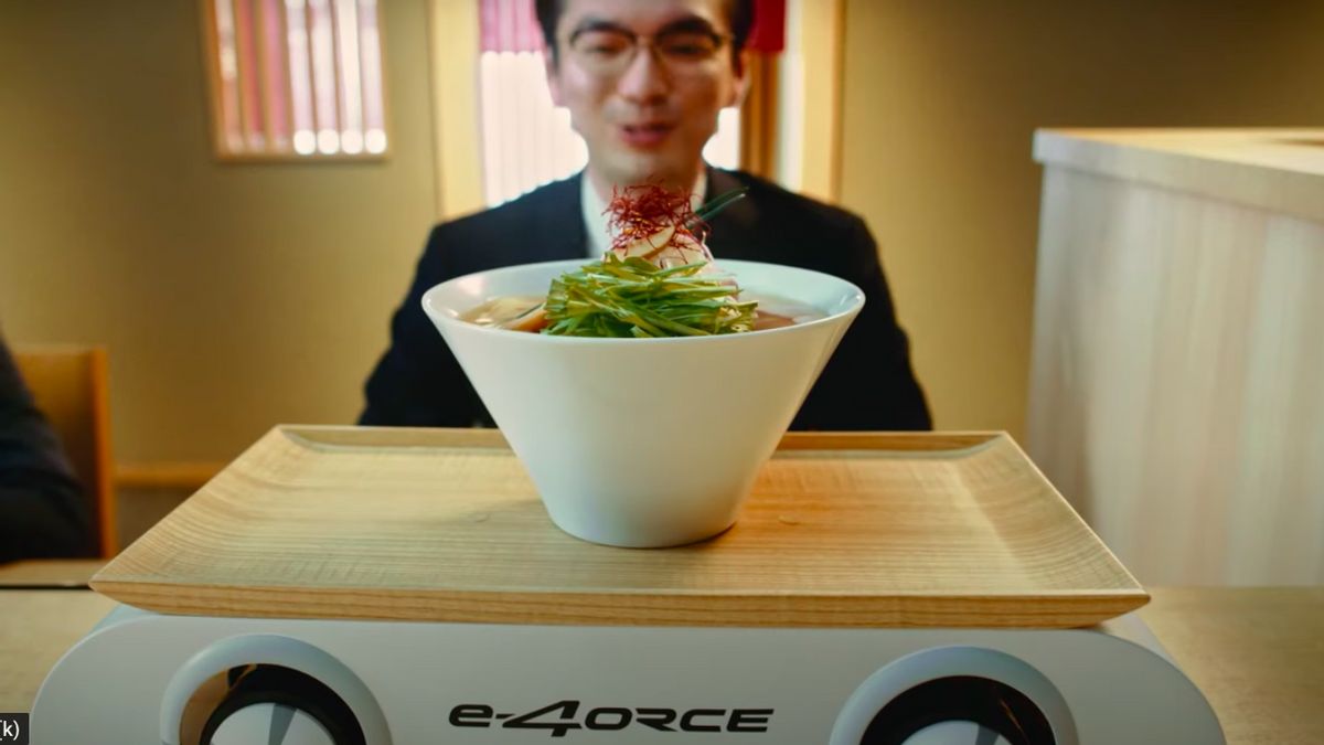 Nissan Creates Mini Cars For Ramen Delivery At Restaurants, Guaranteed Not To Be Spilled!