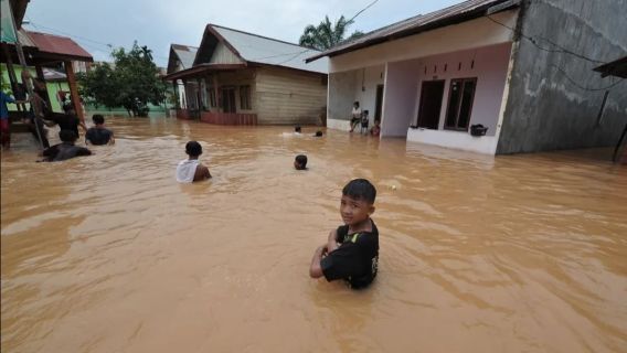 Police Monitor Jabodetabek Floods, Babelan Bekasi Becomes The Focus Of Evacuation