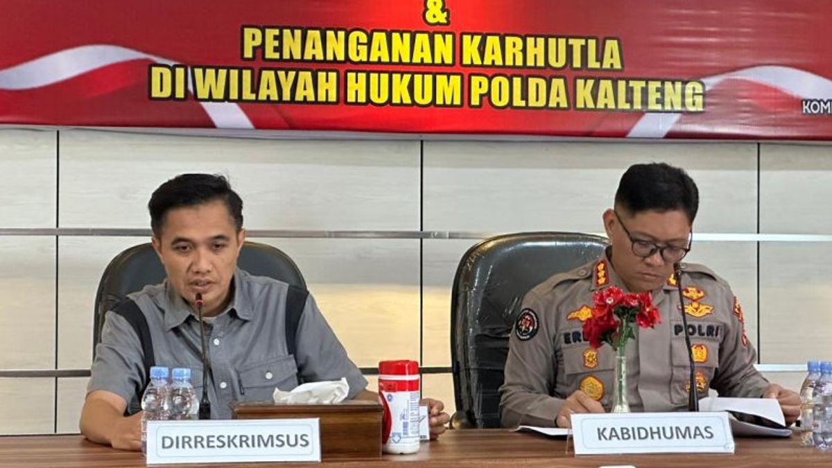 Police Arrest 34 Illegal Mining Perpetrators In Central Kalimantan