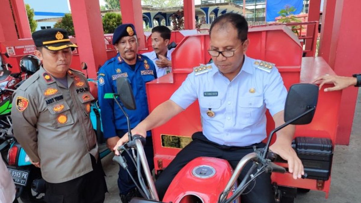 Anticipate Fire, Makassar City Government Prepare A Damtor On Alert In Kelurahan