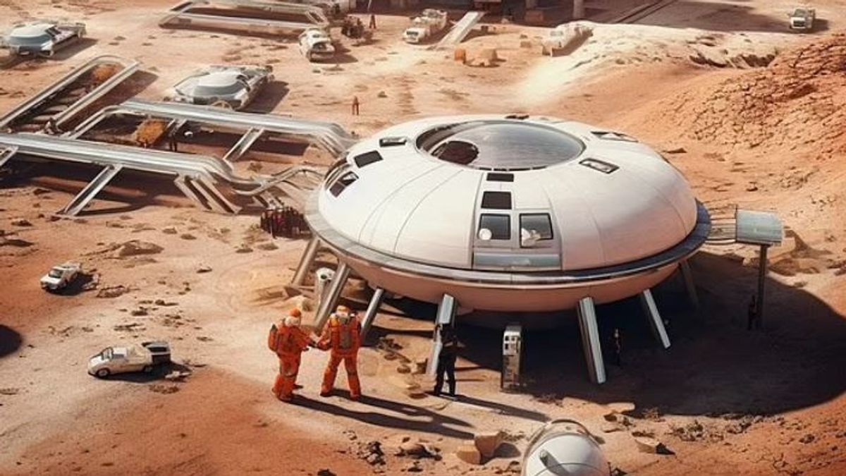 AI Describes Human Settlement In Space: The Future Of Amazing Space Colonies