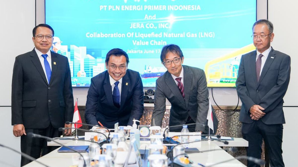 PLN EPI和JERA签署了液化天然气供应链合作链