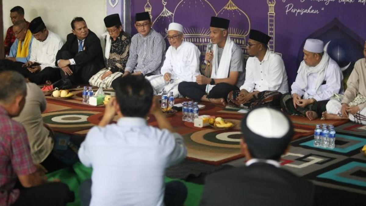 Ganjar Bertemu Sejumlah Tokoh Lintas Agama di Tangerang, Bicara Keberagaman Indonesia yang Wajib Dirawat