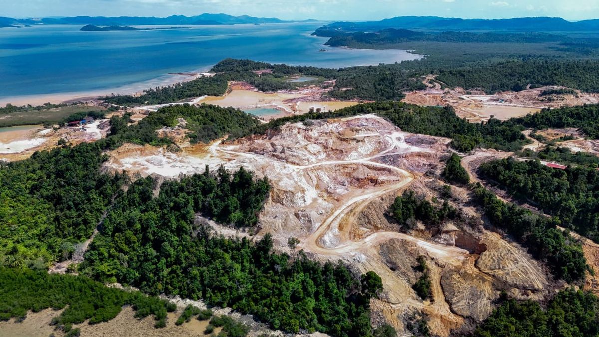 KKP Temukan Kerusakan Lingkungan usai Sidak Aktivitas Tambang di Pulau Citlim