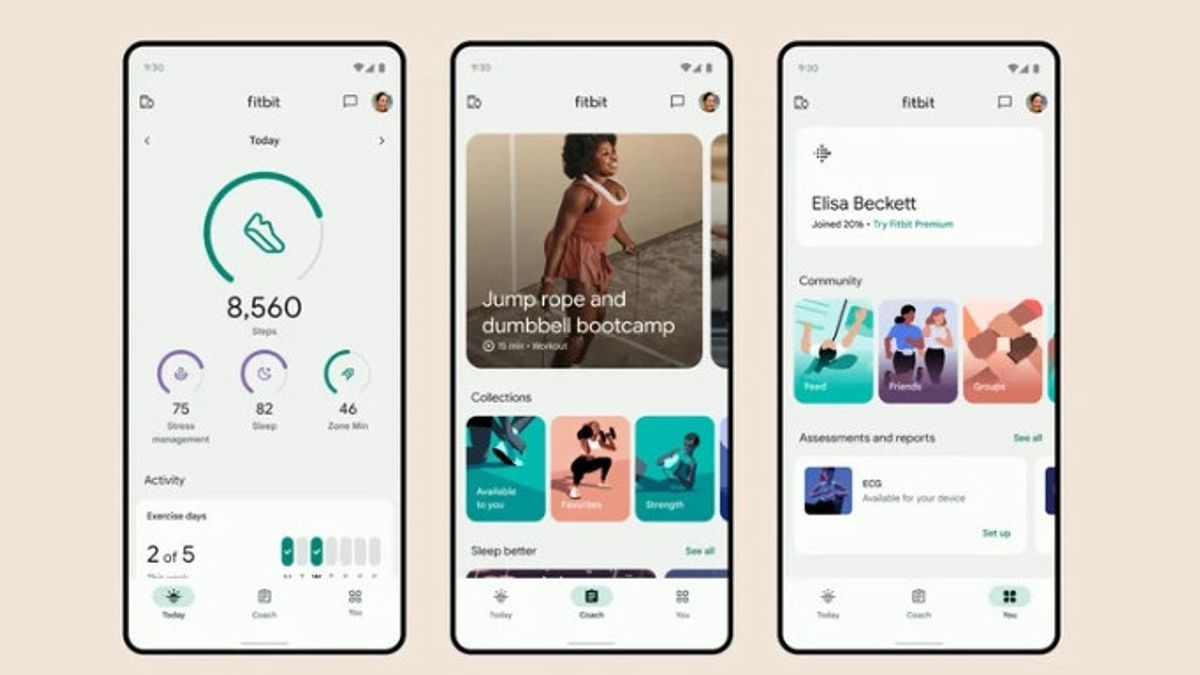 Google Rombak Seluruh Aplikasi Fitbit, Jadi Lebih Modern dan Dapat Disesuaikan