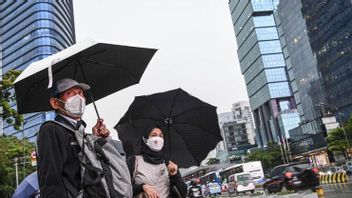 Météo lundi 29 janvier 2024: Préparez-vous pour parapluie, Jakarta pluie du matin jusqu’à midi