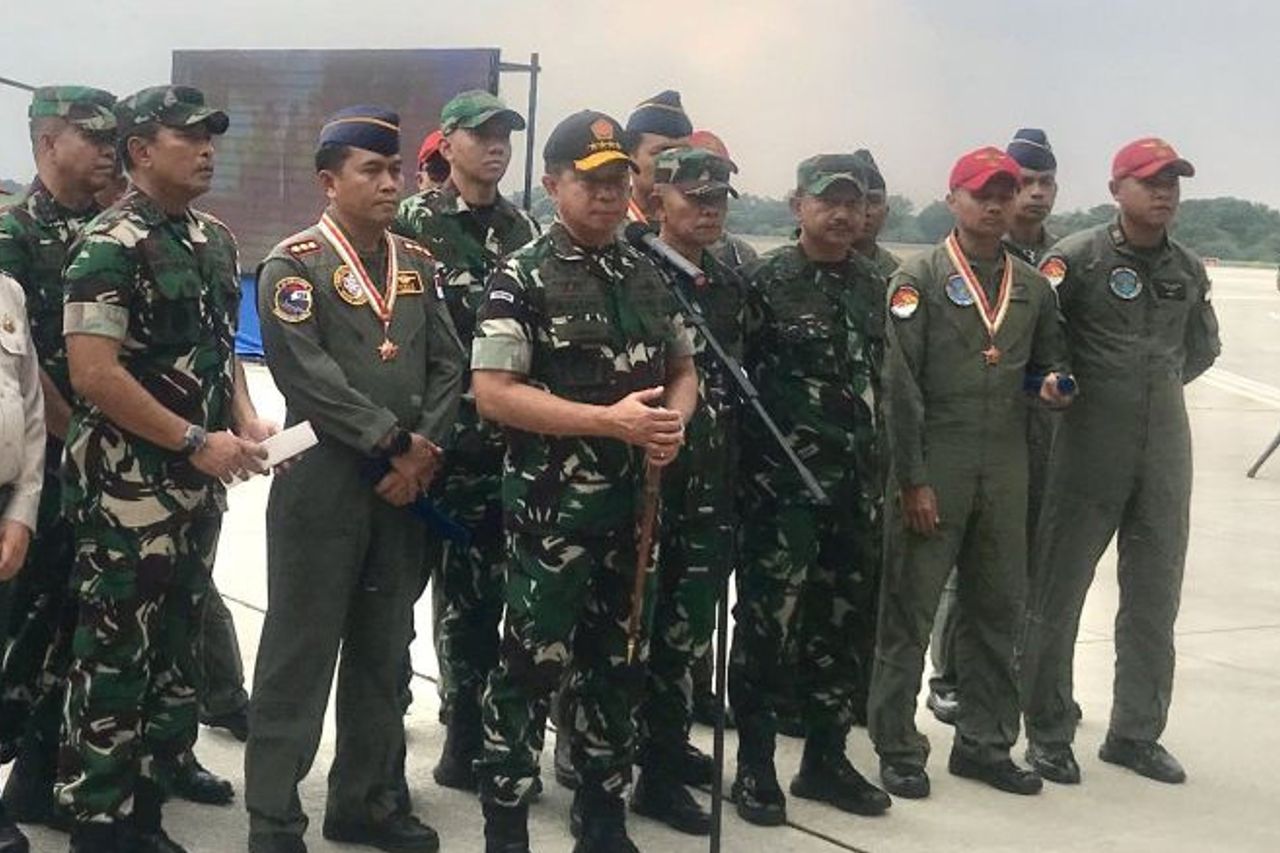 6 Gunung Siaga à Awak, le commandant du TNI prépare une réaction rapide des forces