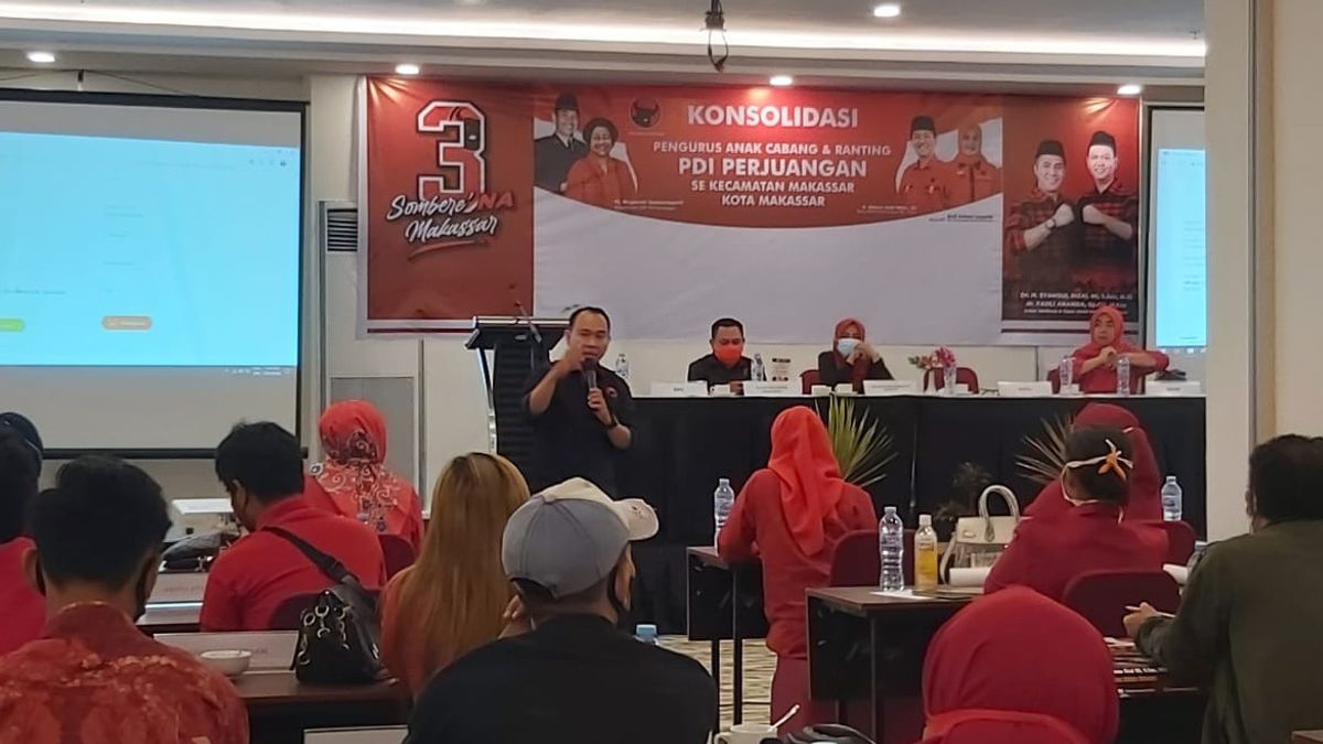 PDIP Bangun 200 Posko Rumah Perjuangan Demi Dilan di Pilkada Makassar