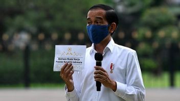 Donner Une Aide Au Fonds De Roulement Aux MPME, Jokowi: Nous Devrions être Reconnaissants