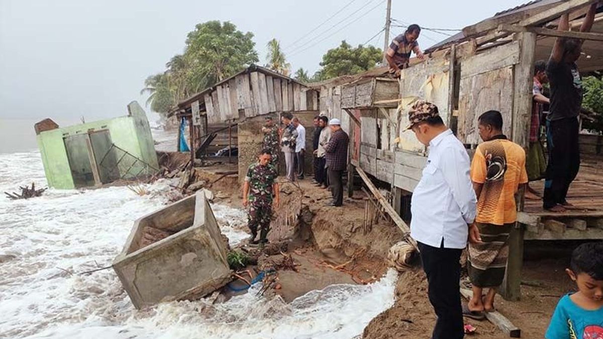 26 Houses In North Aceh Damaged GREATly As A Result Of Abrasi