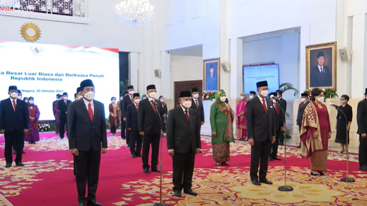 Legitimate! President Jokowi Inaugurates 17 Indonesian Ambassadors, Including Fadjroel And Rosan