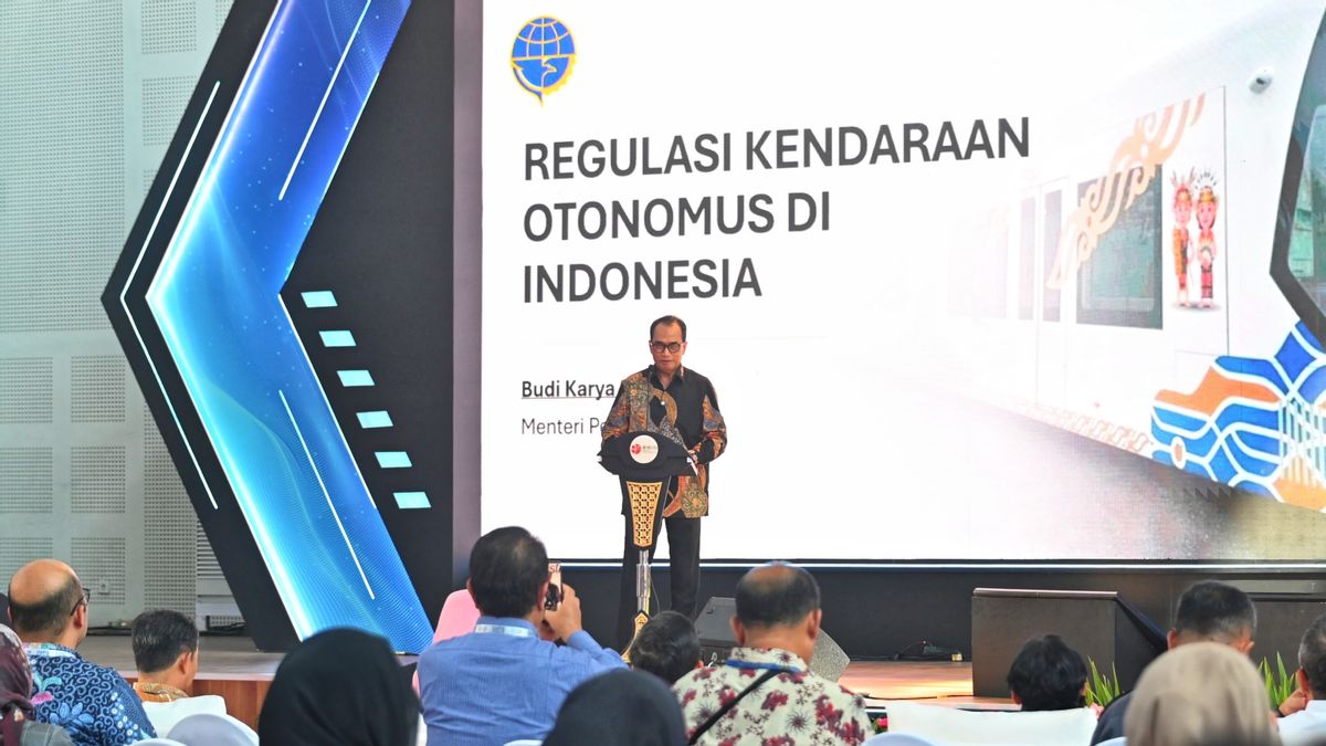 Menhub Sebut Kendaraan Otonom jadi Pilar Utama Sistem Transportasi Mendatang