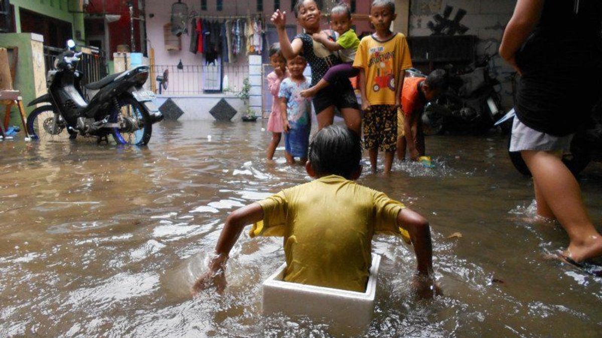 Floods Expand Up To 73 Points In Bekasi Regency, The Highest 70 Cm