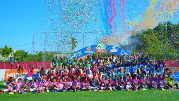 Le debut de la MLSC Samarinda Girls Soccer a réussi à marquer 25 noms pour suivre une formation supplementaire