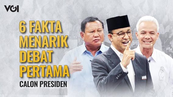 VIDEO: Kejadian-Kejadian Menarik Saat Debat Pertama Calon Presiden 2024 di KPU