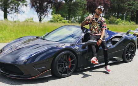  Koleksi Mobil Mewah Aubameyang Senilai Rp71,7 Miliar Jauh Lebih Besar dari Gajinya di Barcelona Rp14,7 Miliar per Pekan