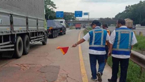 Jasa Marga Fires Rigid Reconstruction At 2 Points Of The Jakarta-Cikampek Toll Road