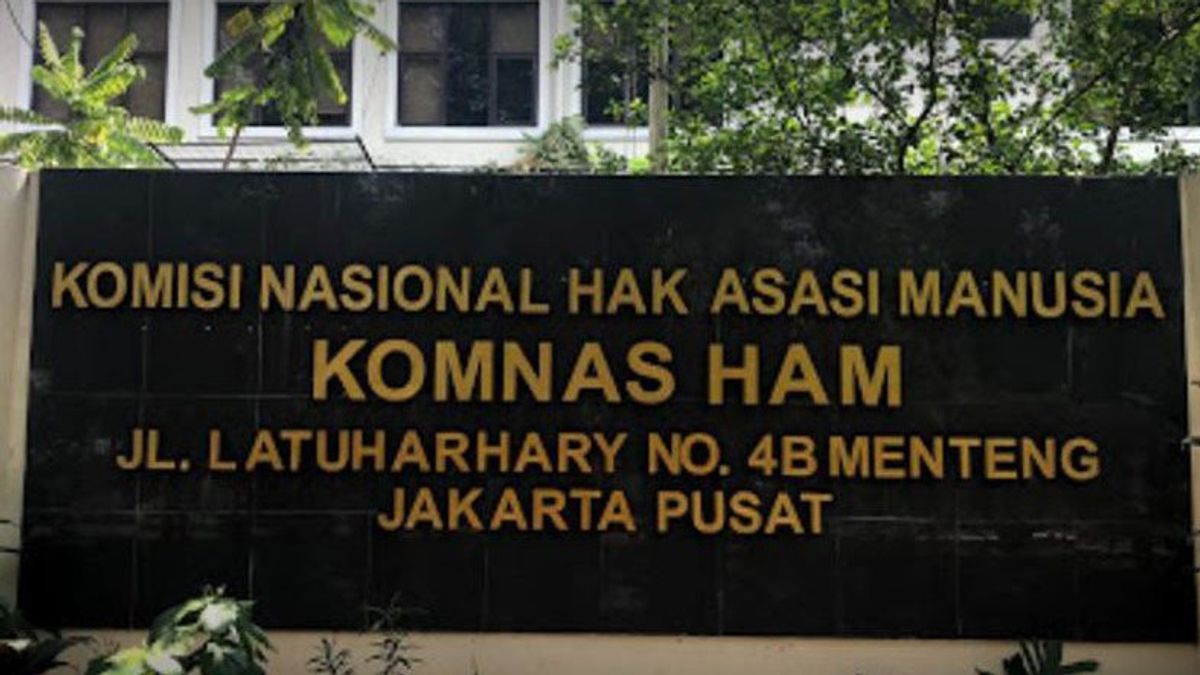 Komnas HAM承认政府没有邀请讨论真相与和解委员会法案