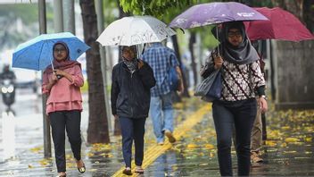 Weather November 6th: Alert! Jakarta Is Raining Since Wednesday Afternoon